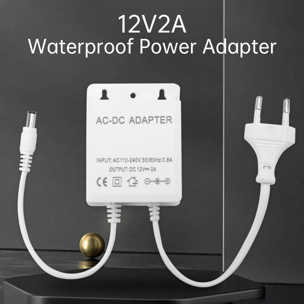 Outdoor Power Wash - DC12V 2A адаптер европейского стандарта безопасности