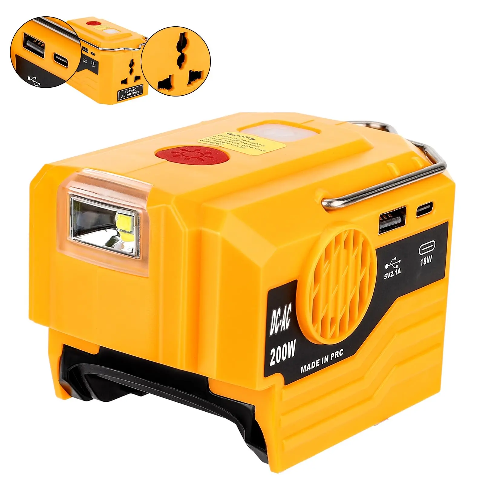 Outdoor Power Inverter - Портативный генератор для кемпинга на открытом