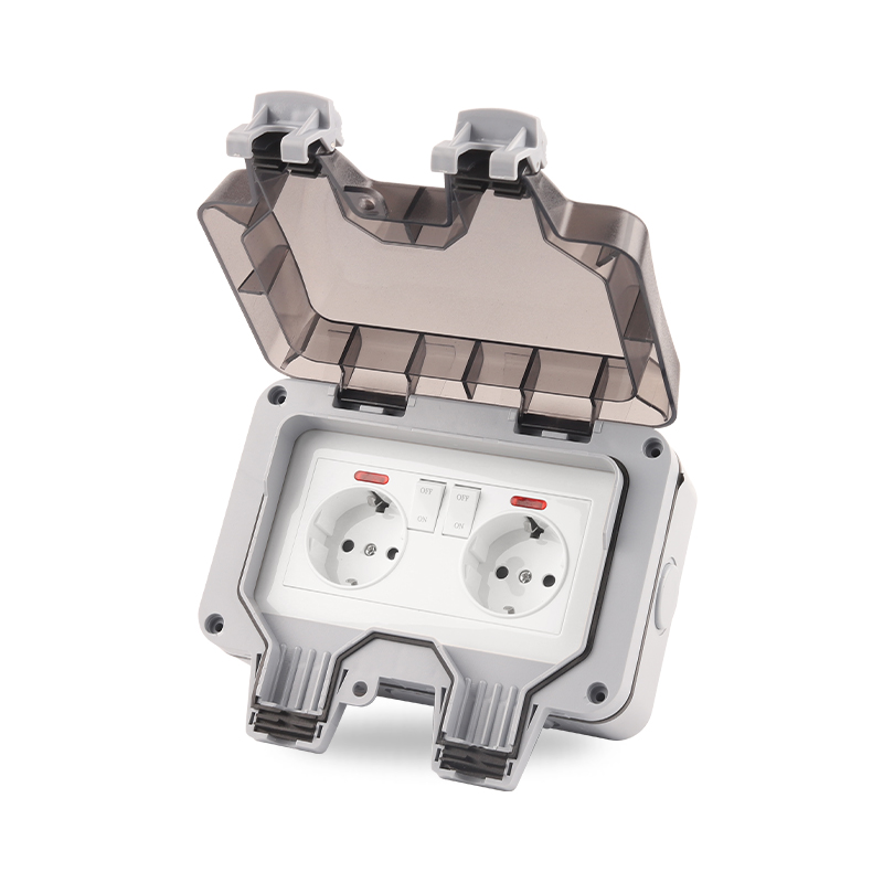 Power Switch Outdoor - Водонепроницаемая наружная настенная розетка IP66 с