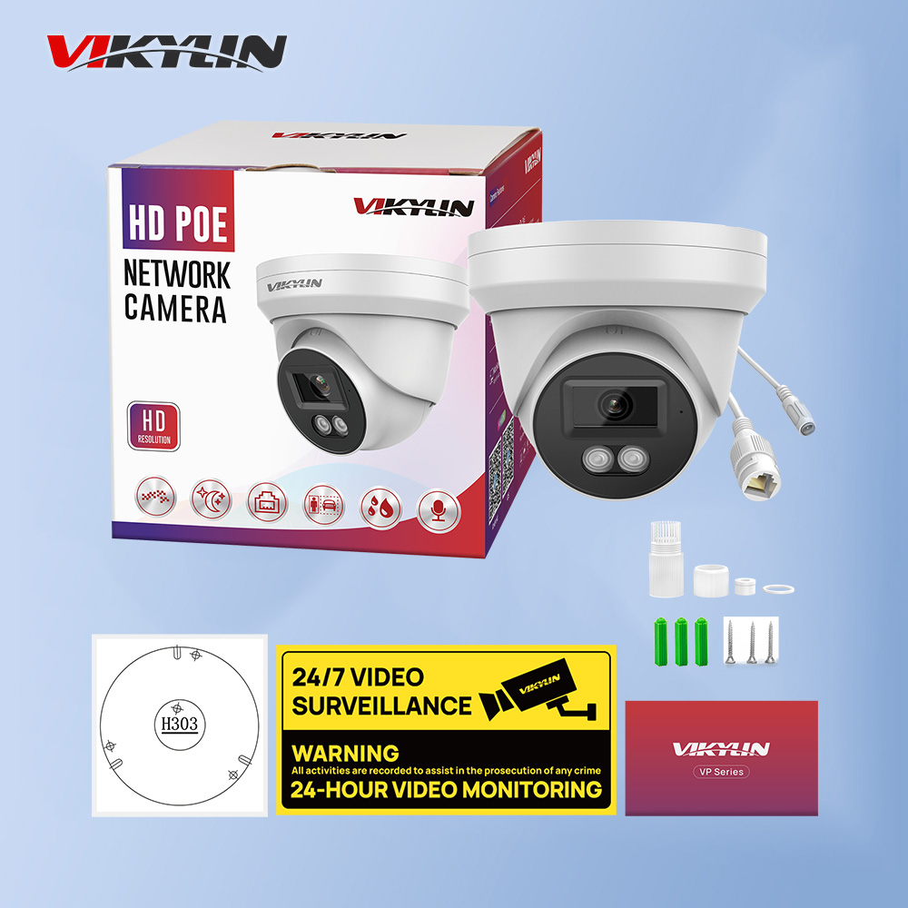 Outdoor Power G Motion - IP-камера видеонаблюдения VIKYLIN 8 МП HD