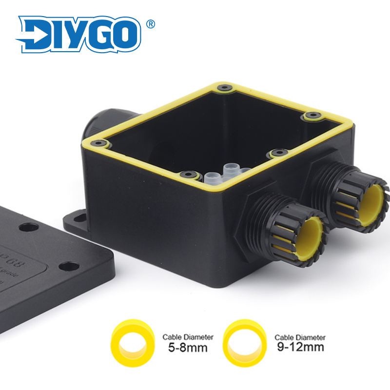 Outdoor Power Distribution Box - IP68 Водонепроницаемая распределительная коробка для улицы,
