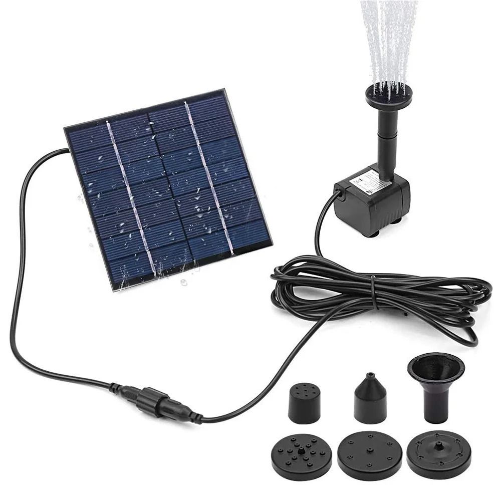 Outdoor Power Kit - Мини-насос для фонтана на солнечной батарее,