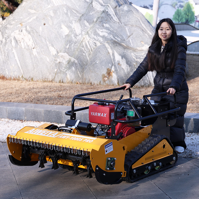 Hedge Trimmer Cordless - Измельчитель садовый с дистанционным управлением, дизельным