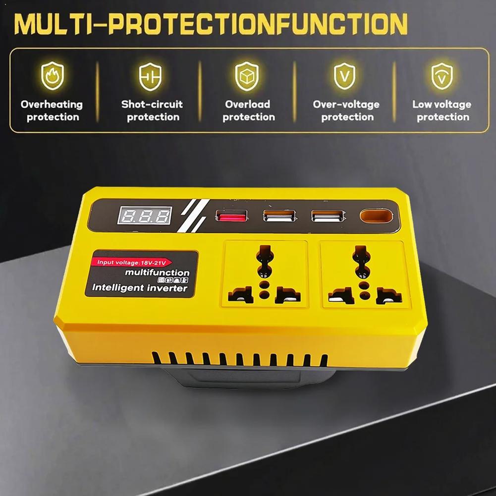 Outdoor Power Inverter - Инвертор питания 18-21В AC 220В/110В с