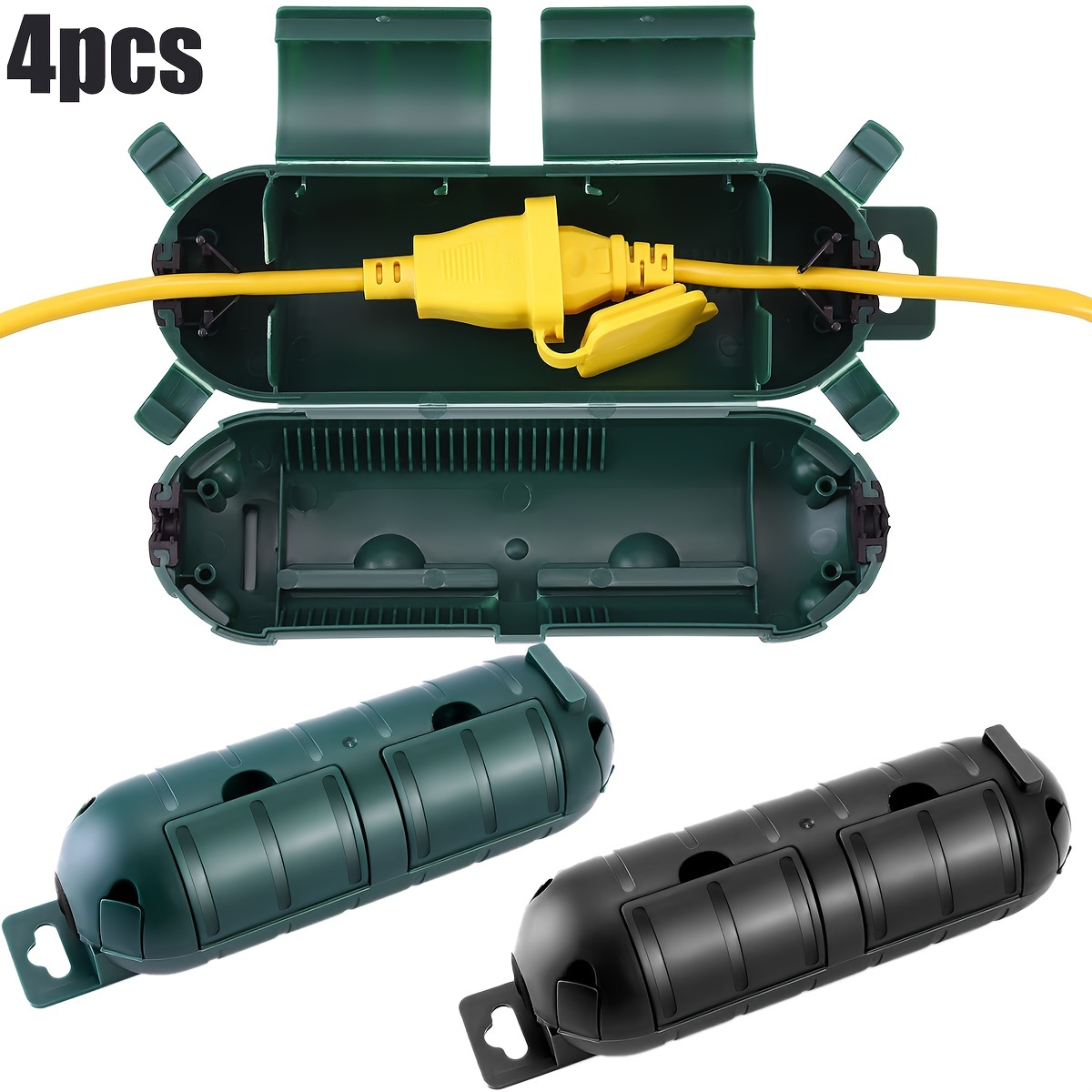 Extension Cord Outdoor - 4 шт., защитная крышка для наружного