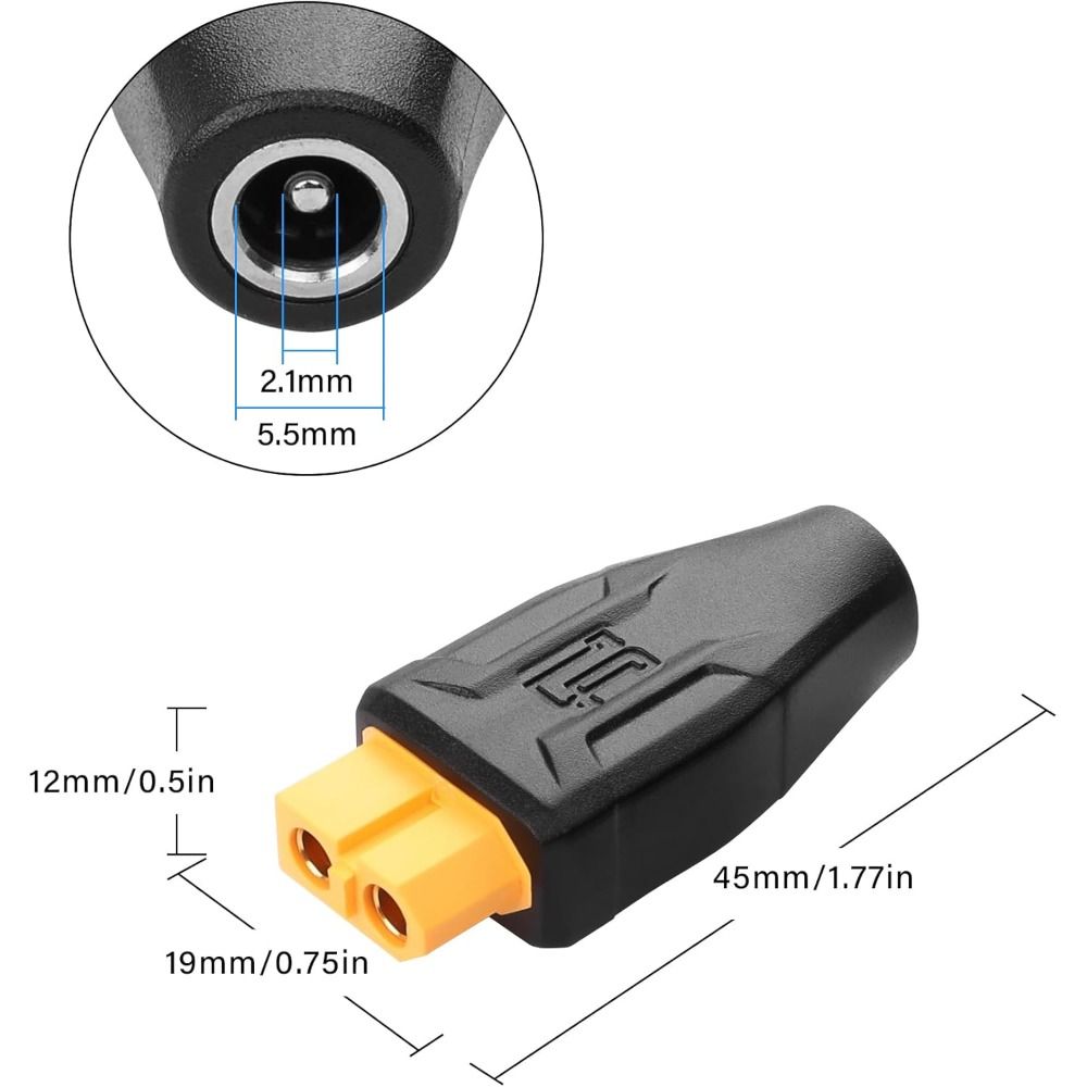 5525 7450 Адаптер USB C к XT60 – обзор и цена Outdoor Power Adapter Usb C