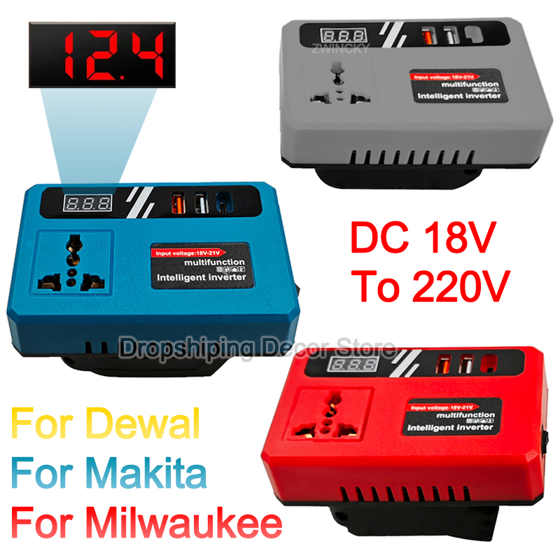 Инвертор напряжения DC 18В в 2 – обзор и цена Outdoor Power Inverter