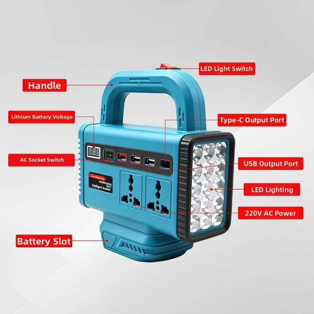 Портативный инвертор мощностью – обзор и цена Outdoor Power Inverter