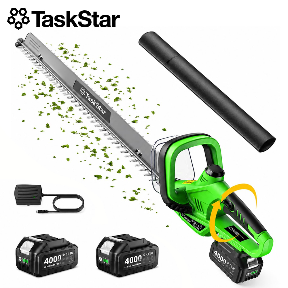 Электрический кусторез TaskSta – обзор и цена Hedge Trimmer Cordless