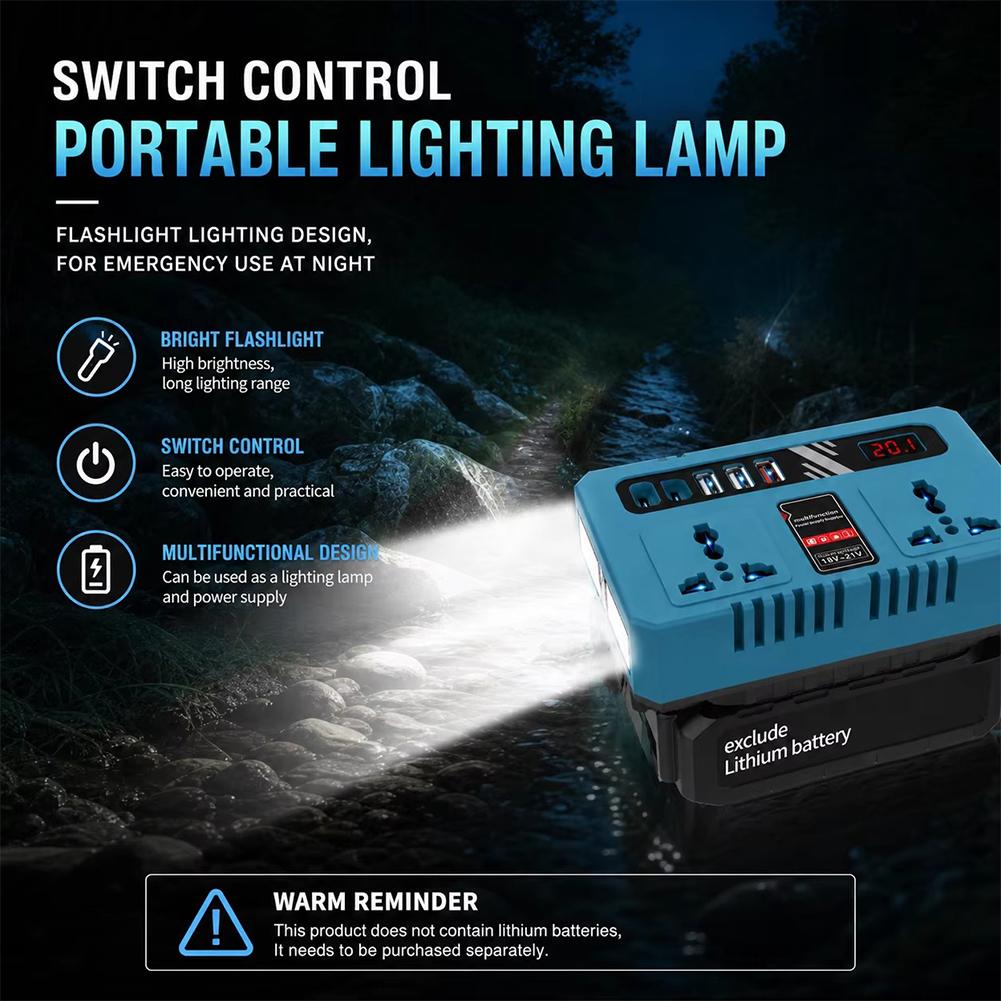 Инвертор питания для литиевых  – обзор и цена Outdoor Power Inverter