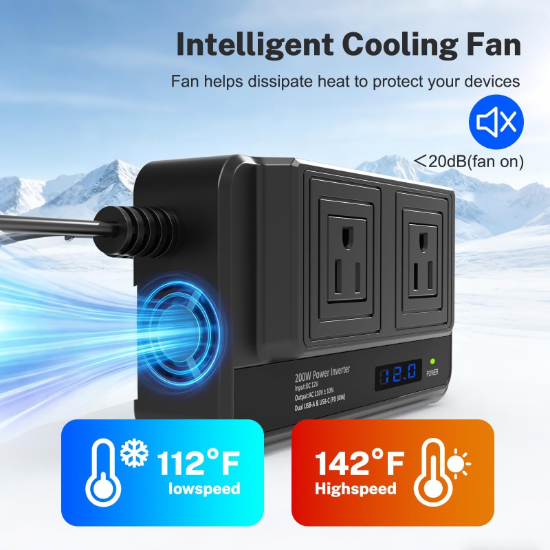 Автомобильный инвертор мощност – обзор и цена Outdoor Power Adapter Usb C