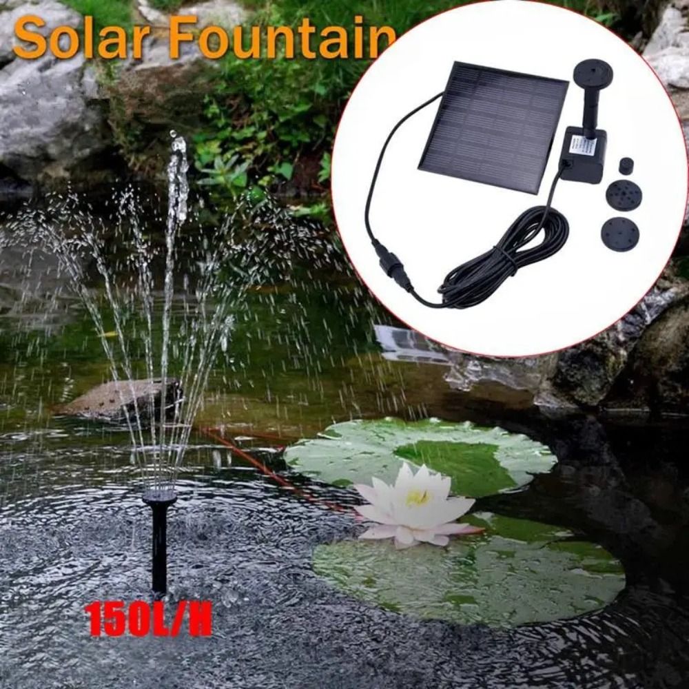 Мини-насос для фонтана на солн – обзор и цена Outdoor Power Kit