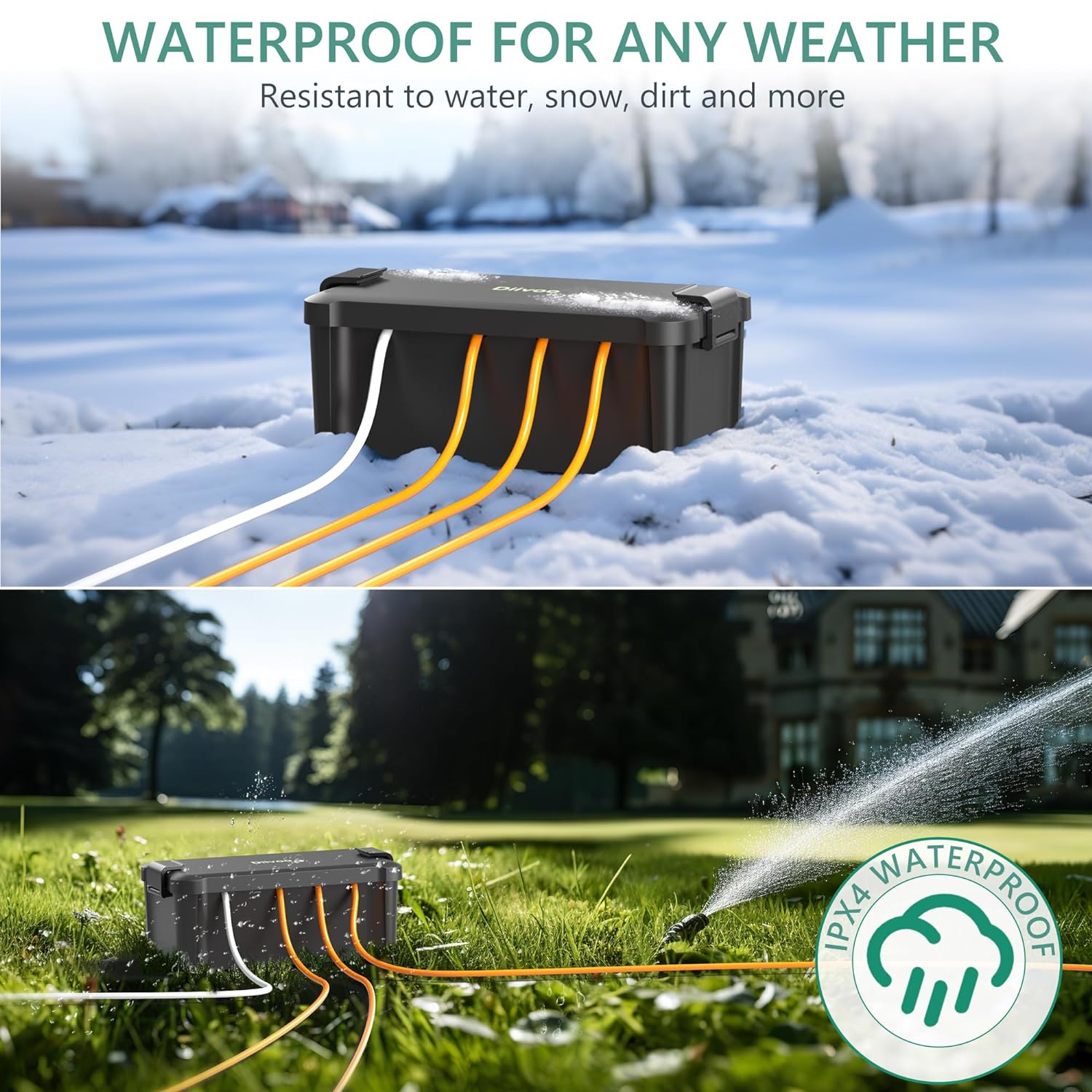 Diivoo уличная водонепроницаем – обзор и цена Extension Cord Outdoor