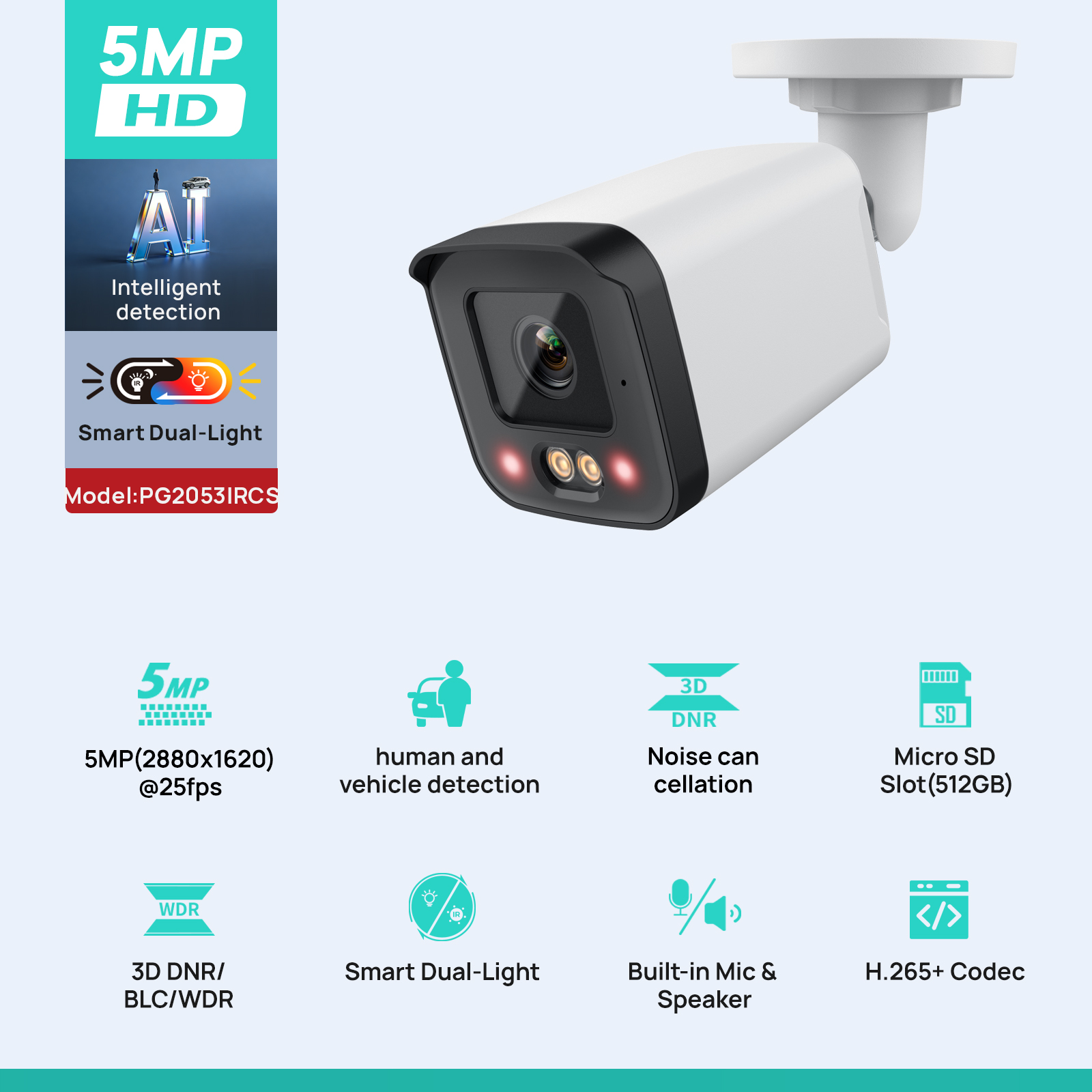 Уличная IP-камера VIKYLIN 5 МП – обзор и цена Outdoor Power G Motion