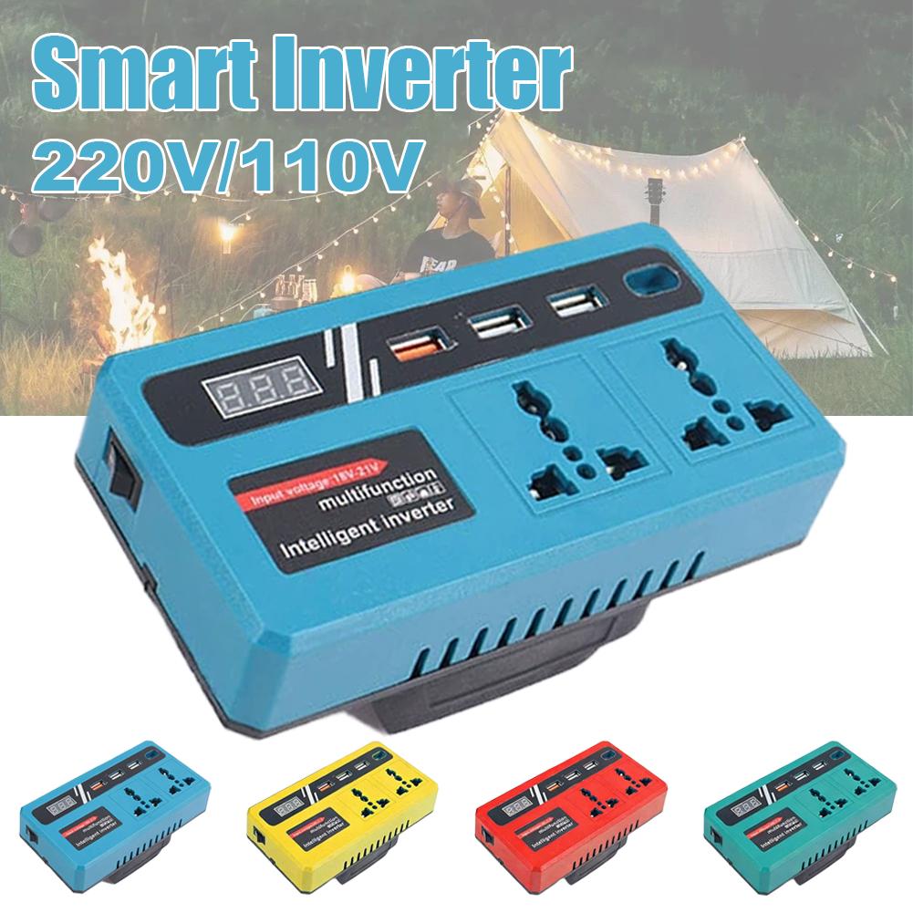 Инвертор питания 18-21В AC 220 – обзор и цена Outdoor Power Inverter