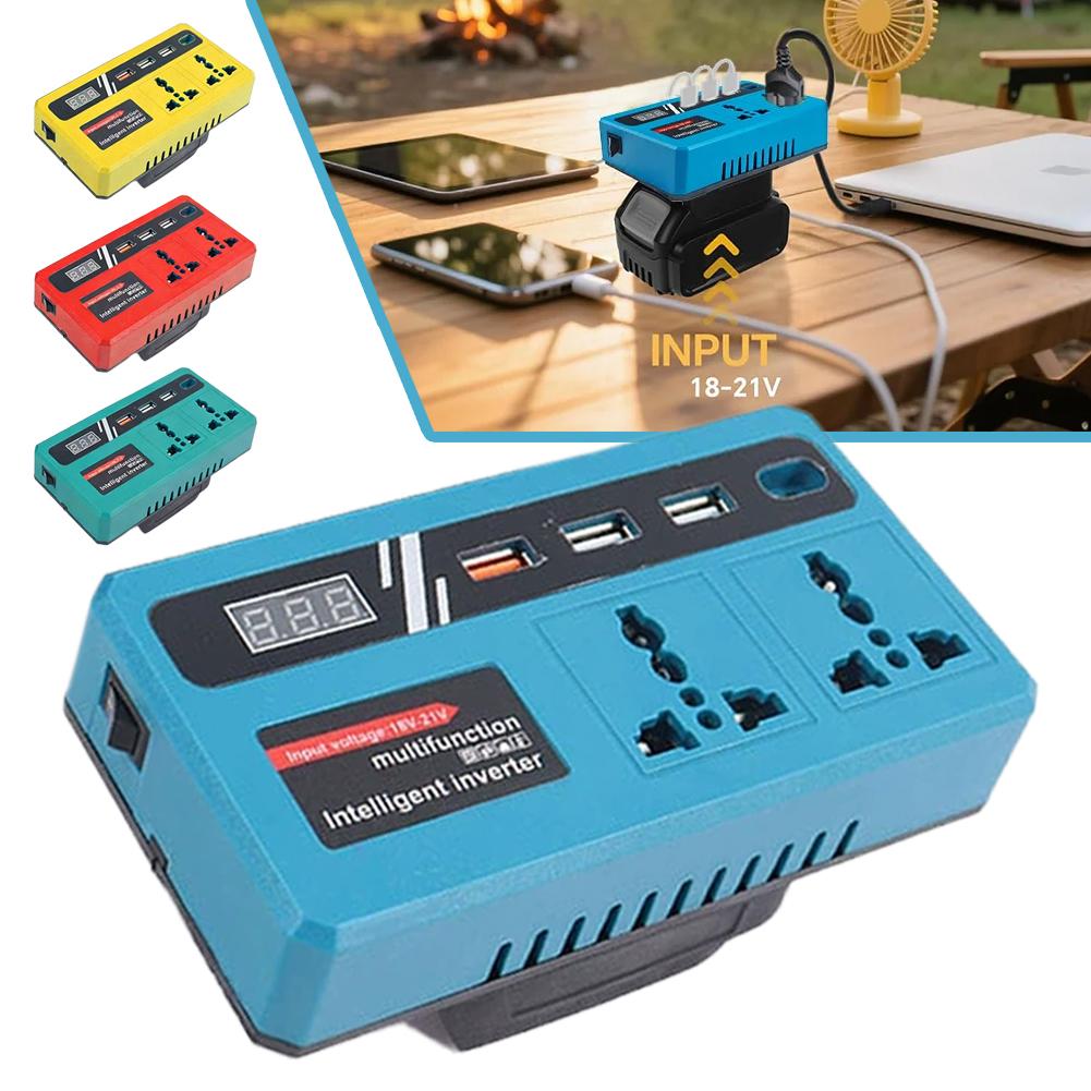 Инвертор питания 18-21В AC 220 – обзор и цена Outdoor Power Inverter