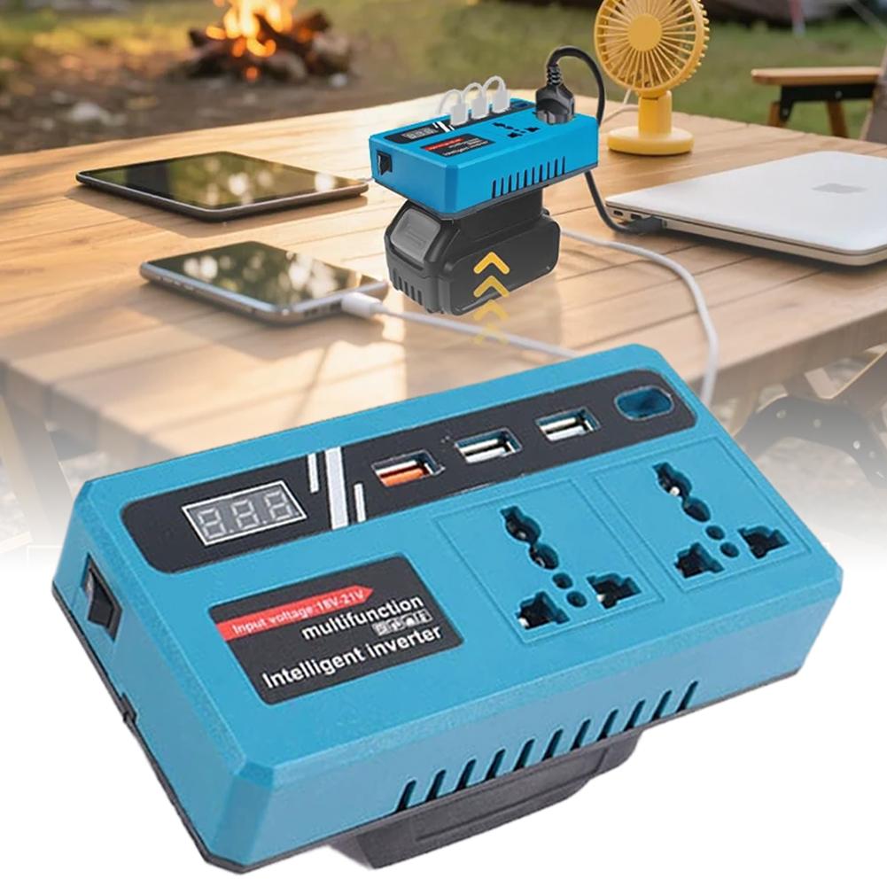 Инвертор питания 18-21В AC 220 – обзор и цена Outdoor Power Inverter