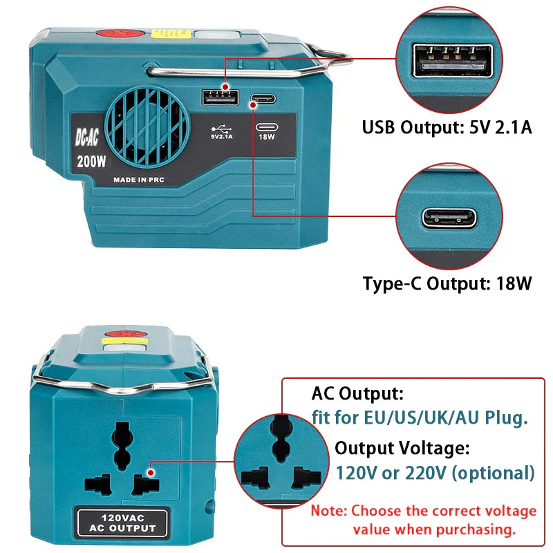 Инвертор мощности для аккумуля – обзор и цена Outdoor Power Inverter