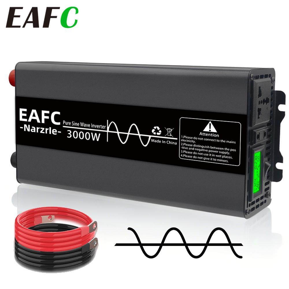 EAFC 3000W Чистая синусоида Ин – обзор и цена Outdoor Power Inverter