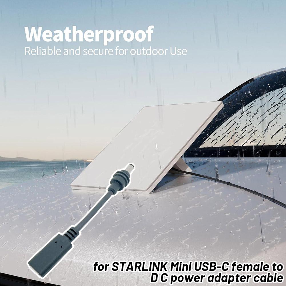Для STARLINK Mini USB-C женски – обзор и цена Outdoor Power Adapter Usb C