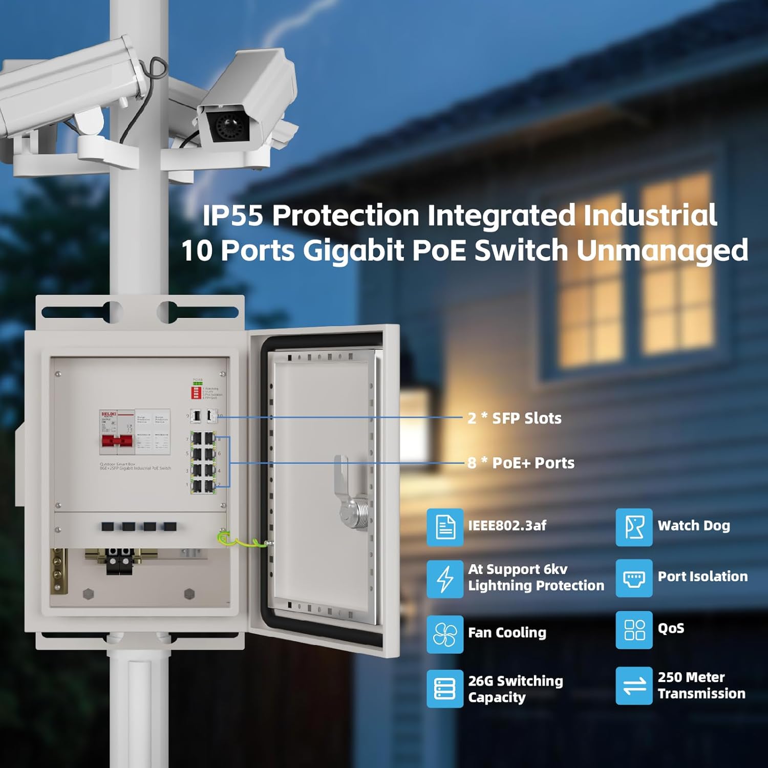 Умная сетевая коробка KeepLiNK – обзор и цена Power Switch Outdoor